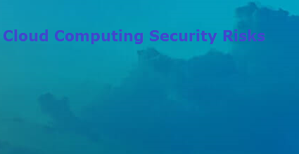 Cloud Computing Security Risks