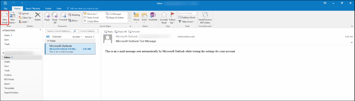 How to Create and Use an Email Template in Outlook 2016, 3013 & 2010