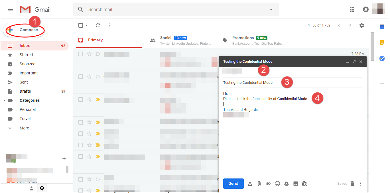 Gmail Confidential Mode Missing : Explore to Turn On this Feature