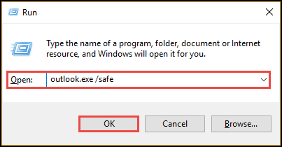 outlook crashes when opening fine in safe mode