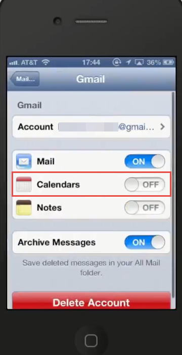 lotus notes 8.5 iphone sync