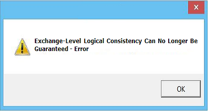 Exchange-Level Logical Consistency Can No Longer Be Guaranteed
