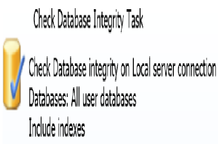 Check the Integrity of SQL Server Database