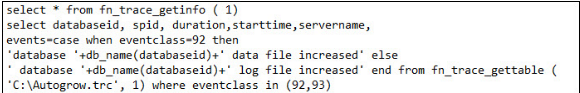 SQL server script