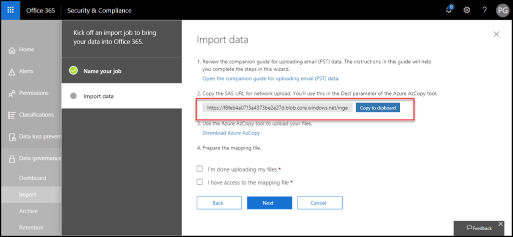location of pst files in outlook 365