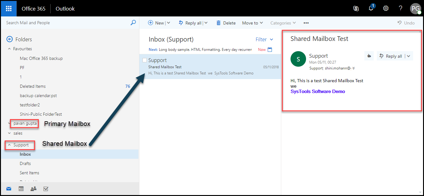 SysTools Office 365 Backup