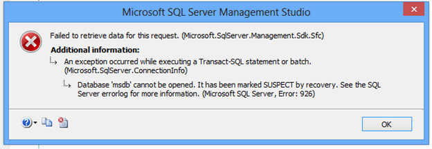 Open SQL Server Management Studio