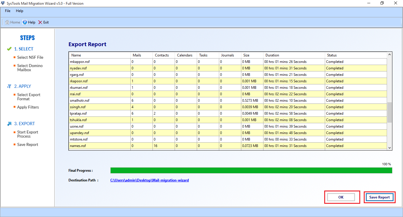 Lotus Notes to Exchange Migration Completed