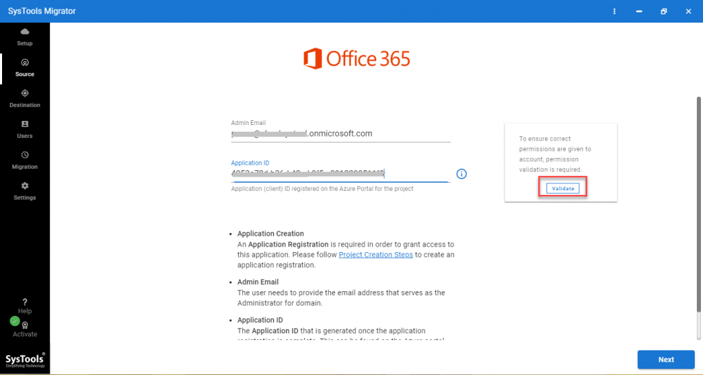 office 365 credentials