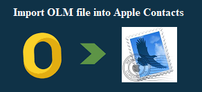 Import OLM file into Apple Contacts