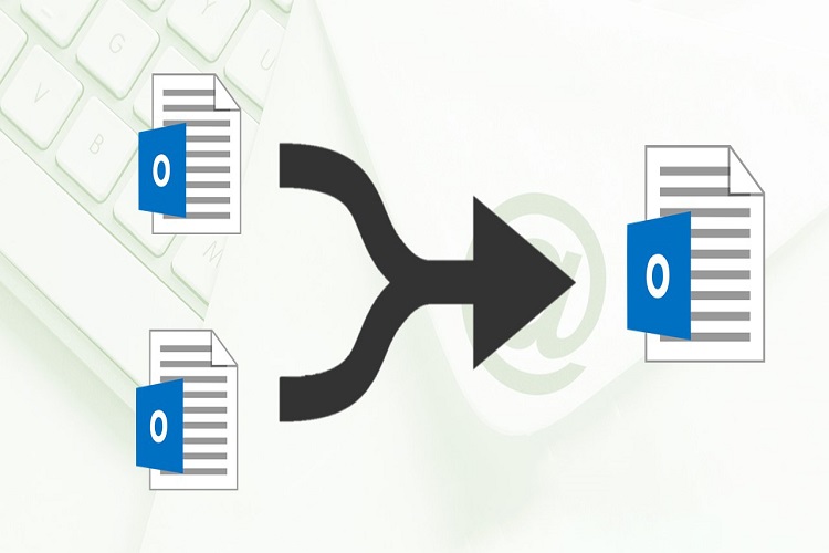 merge outlook data files