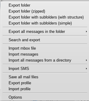 Import MBOX File