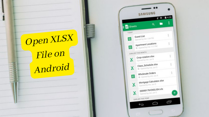 Open XLSX File on Android