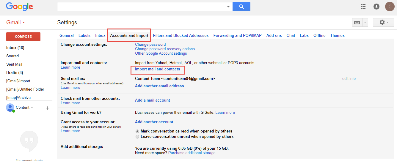 import-mail-contcts