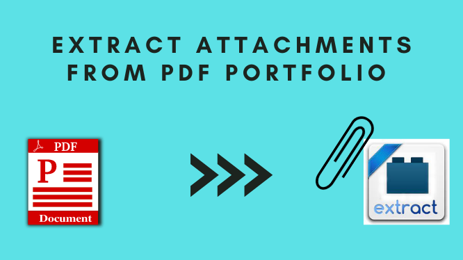 Extract attachments from PDF portfolio